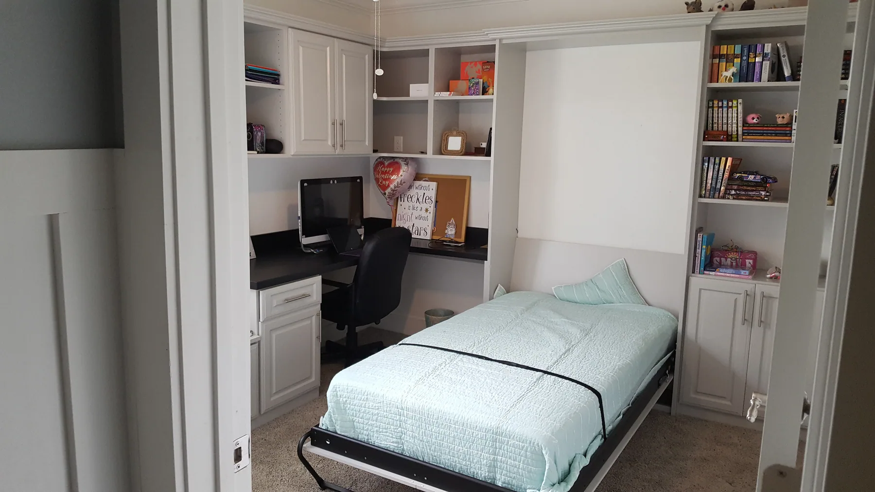 Home Offices & Wall Beds project 1 by The Closet Monkey