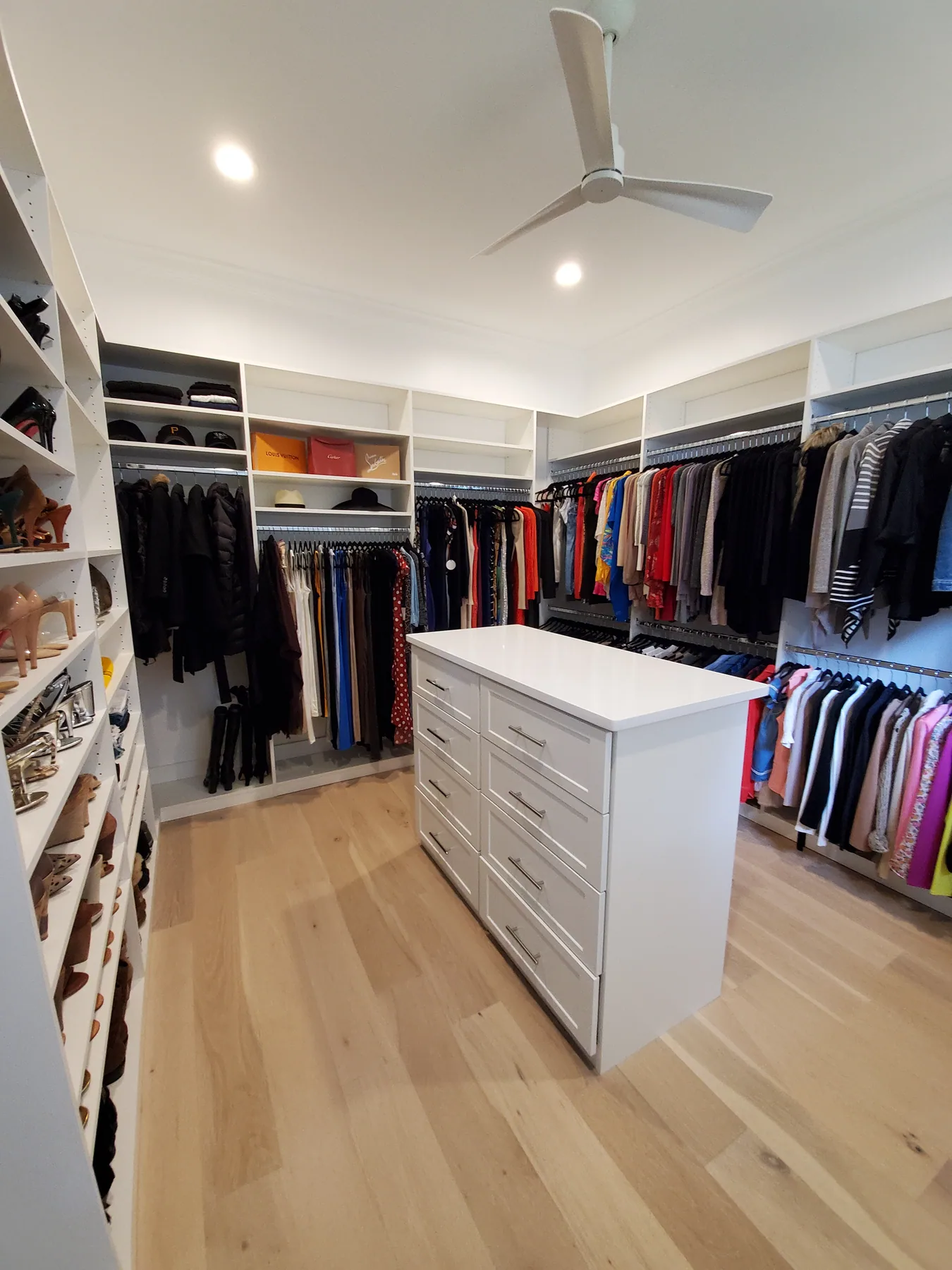 Walk-In Closets project 8 by The Closet Monkey