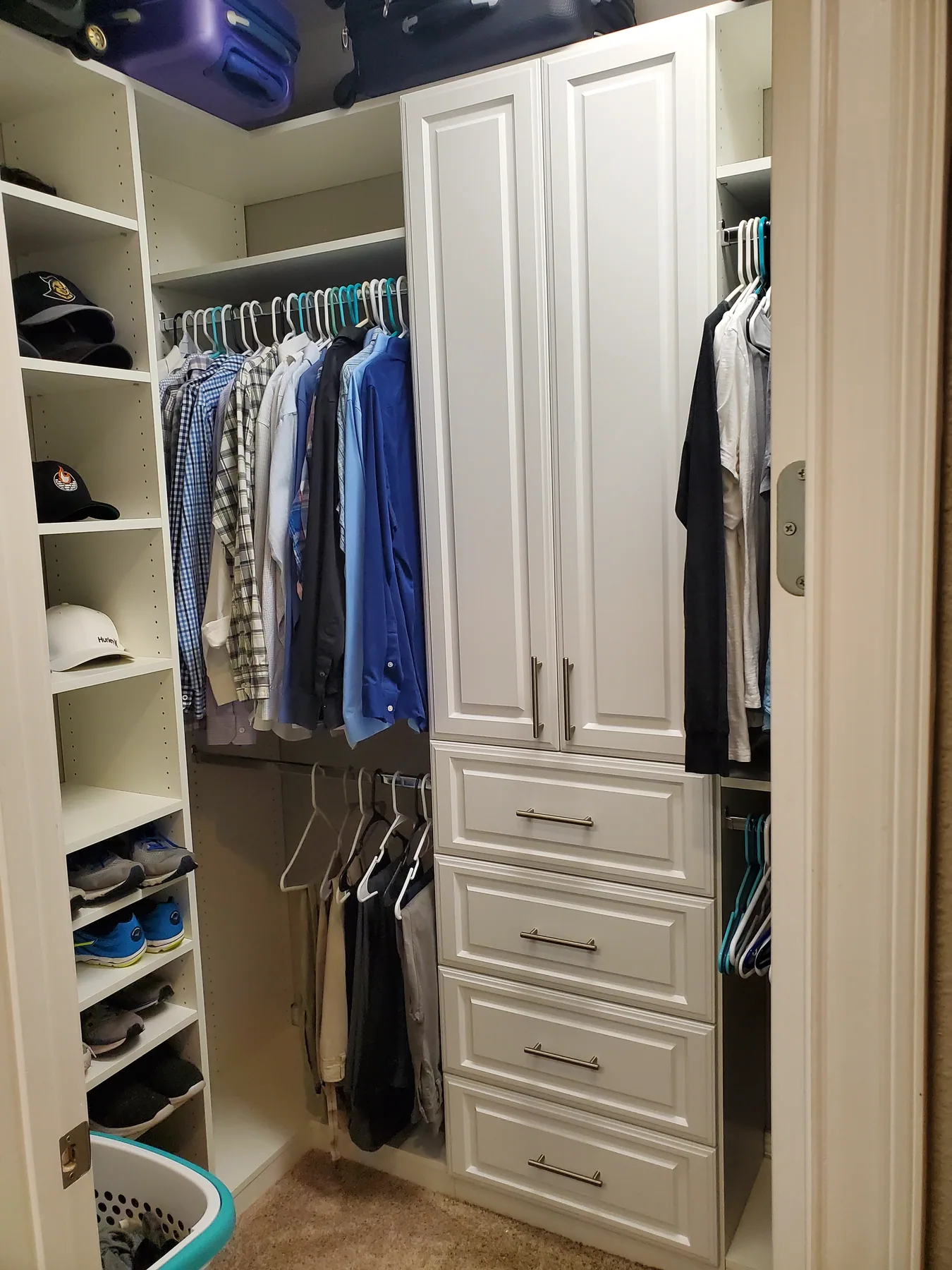 Walk-In Closets project 9 by The Closet Monkey
