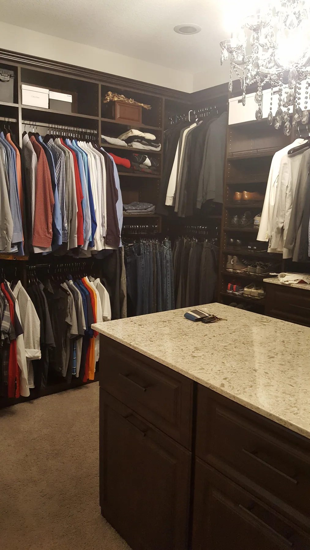 Walk-In Closets project 11 by The Closet Monkey