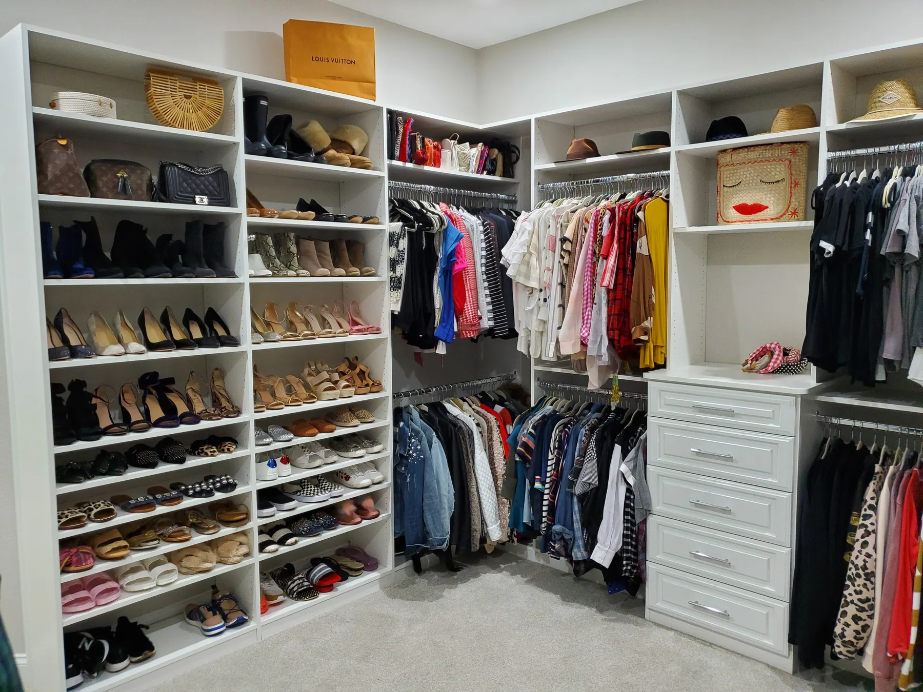 Walk-In Closets project 13 by The Closet Monkey